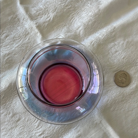 Elegant Purple , Pink Glass Vase - Picture 4 of 7